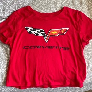 Corvette crop top